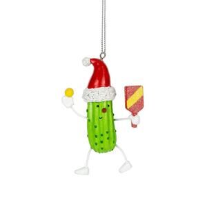 Pickleball Christmas Ornament 2022 GANZ NWT